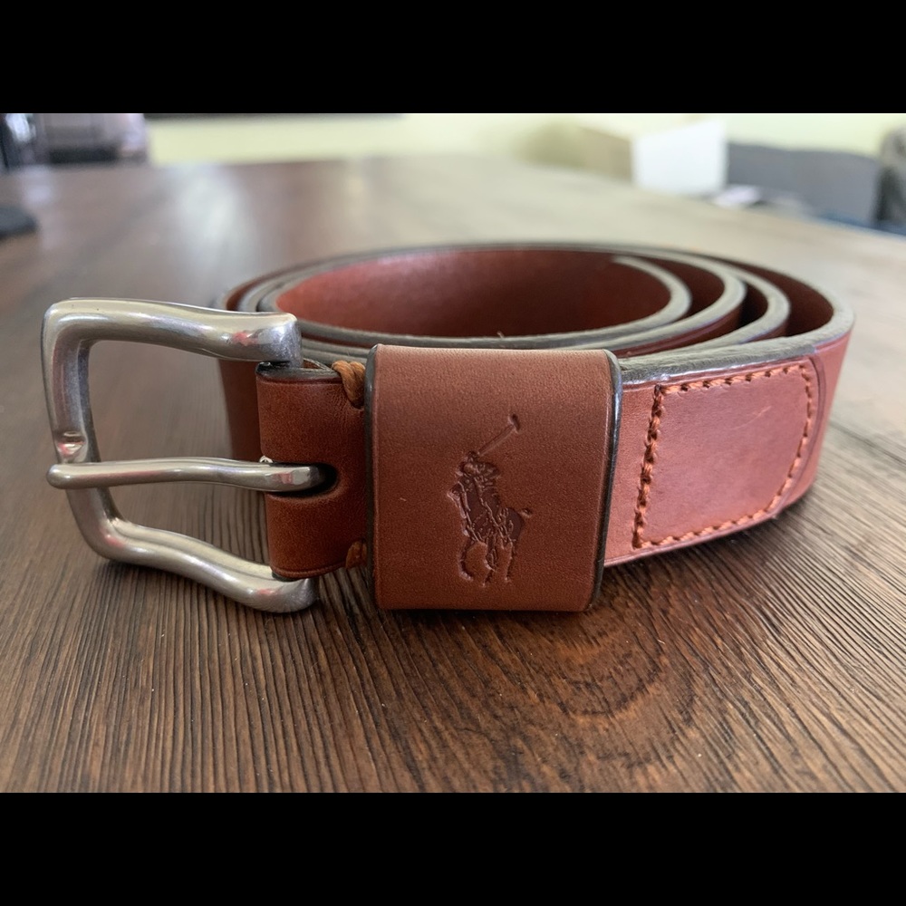Polo Ralph Lauren brown belt